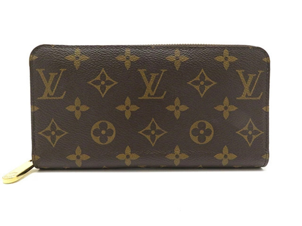 LOUIS VUITTON Wallet Zippy Long Monogram Fuschia Pink